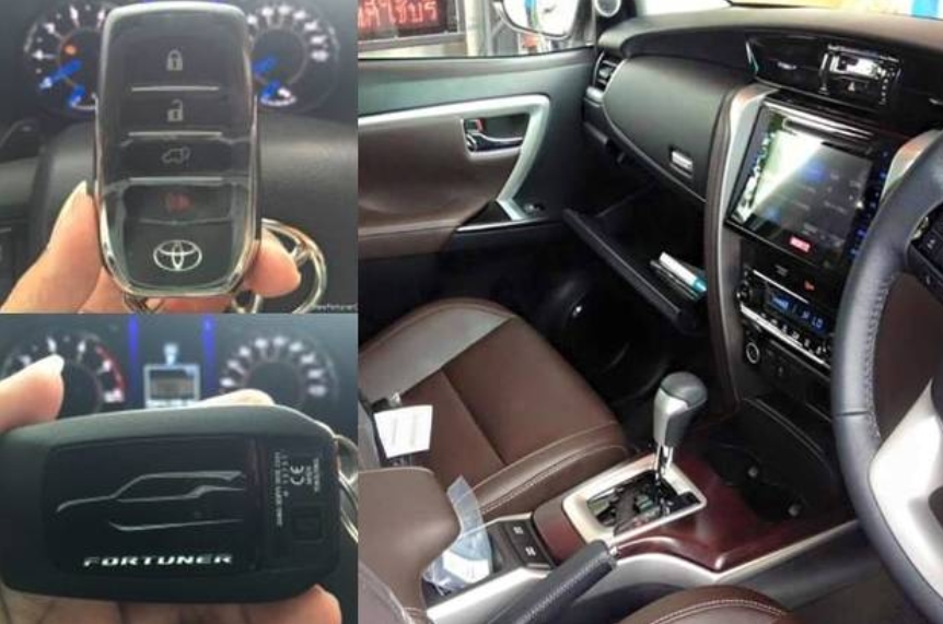 Interior Fortuner Safe