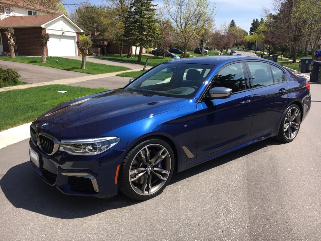 BMW Blue Metallic Hire