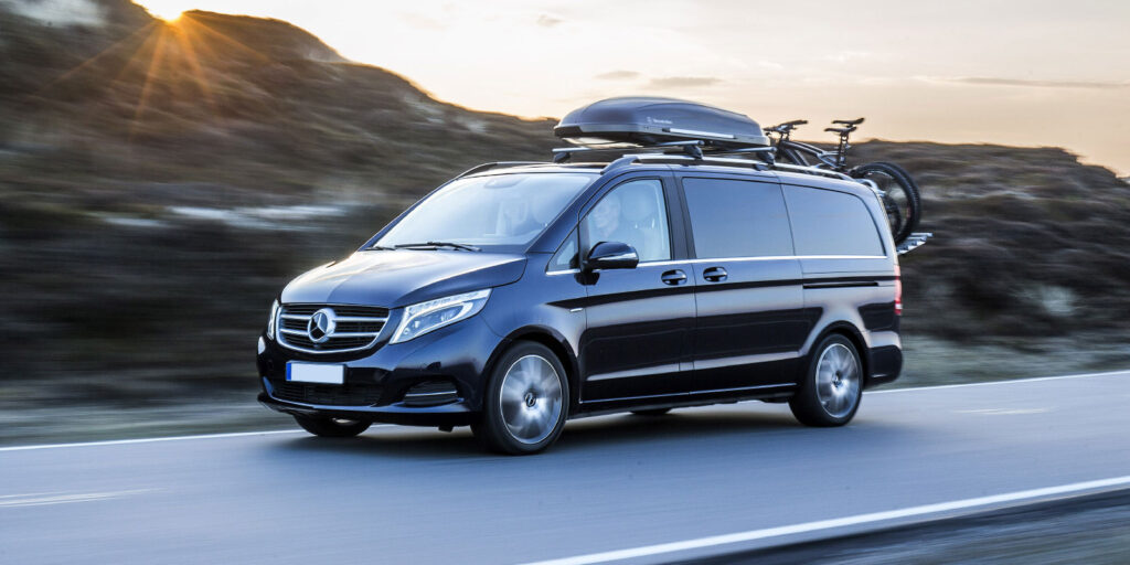 Benz V Class Rental Comfortable