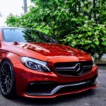 Hire Benz C - Cabriolet Hyacinth Red