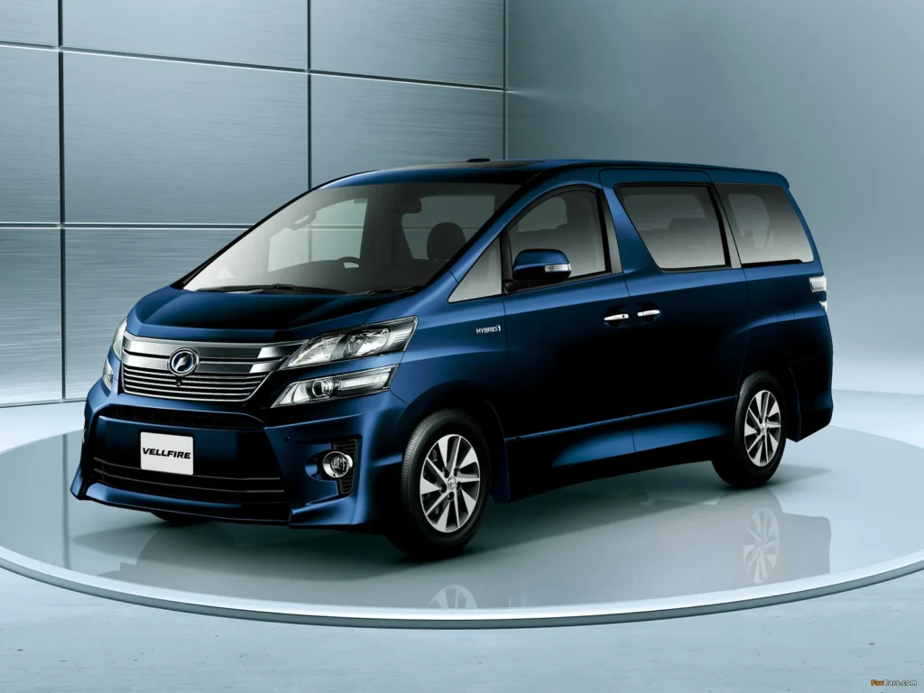 Toyota Vellfire Rental in Chennai