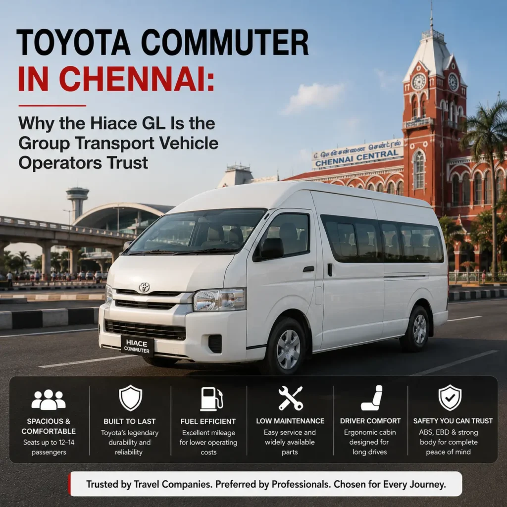 Toyota Commuter in Chennai: