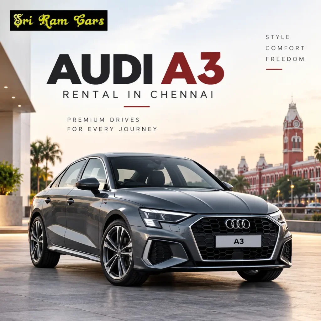 Audi A3 Rental in chennai