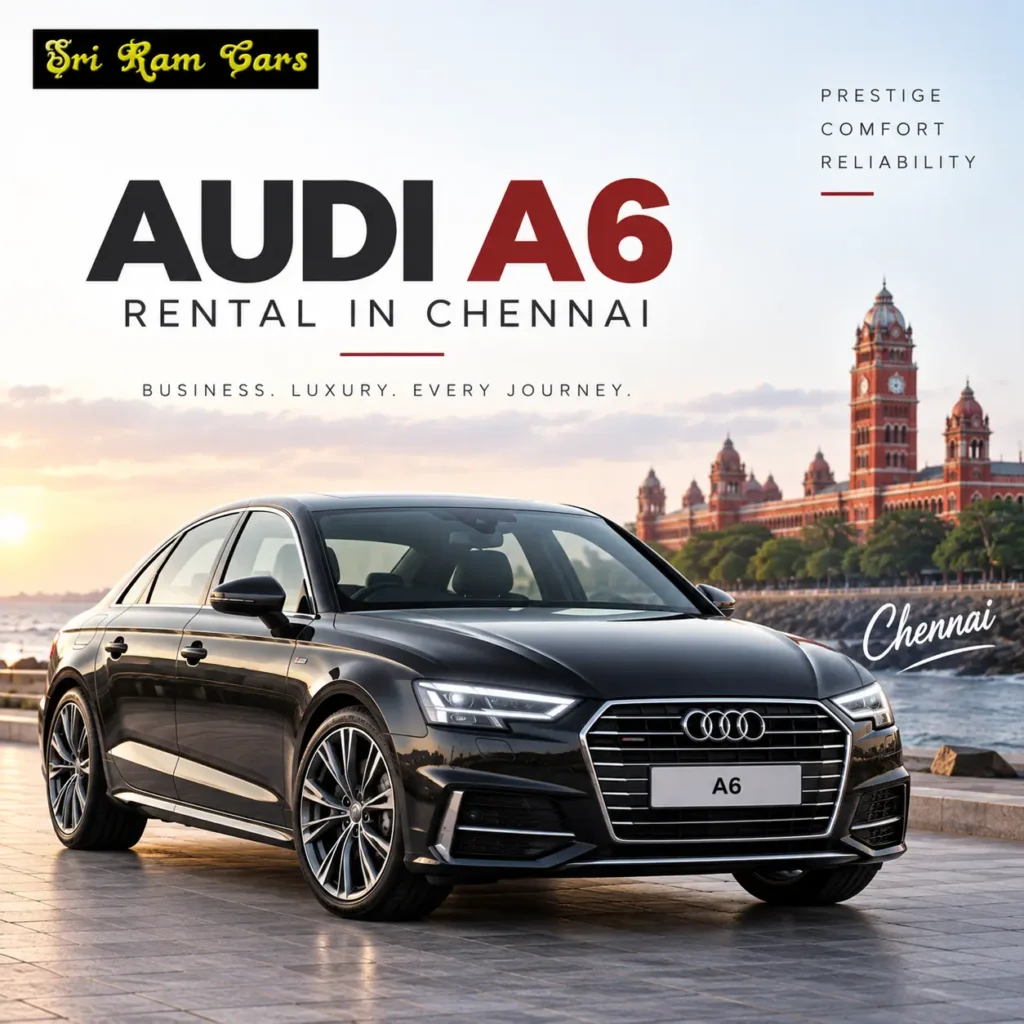 Audi A6 Rental in chennai