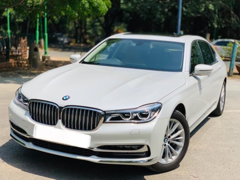 BMW 7 Series car rental - Sri Ram Cars Chennai