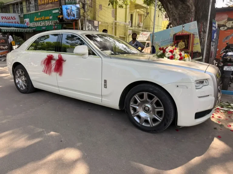 Rolls Royce from the Sri Ram Cars fleet in Chennai