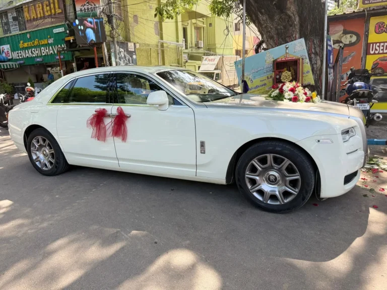 Rolls Royce car rental in Chennai - Sri Ram Cars Chennai