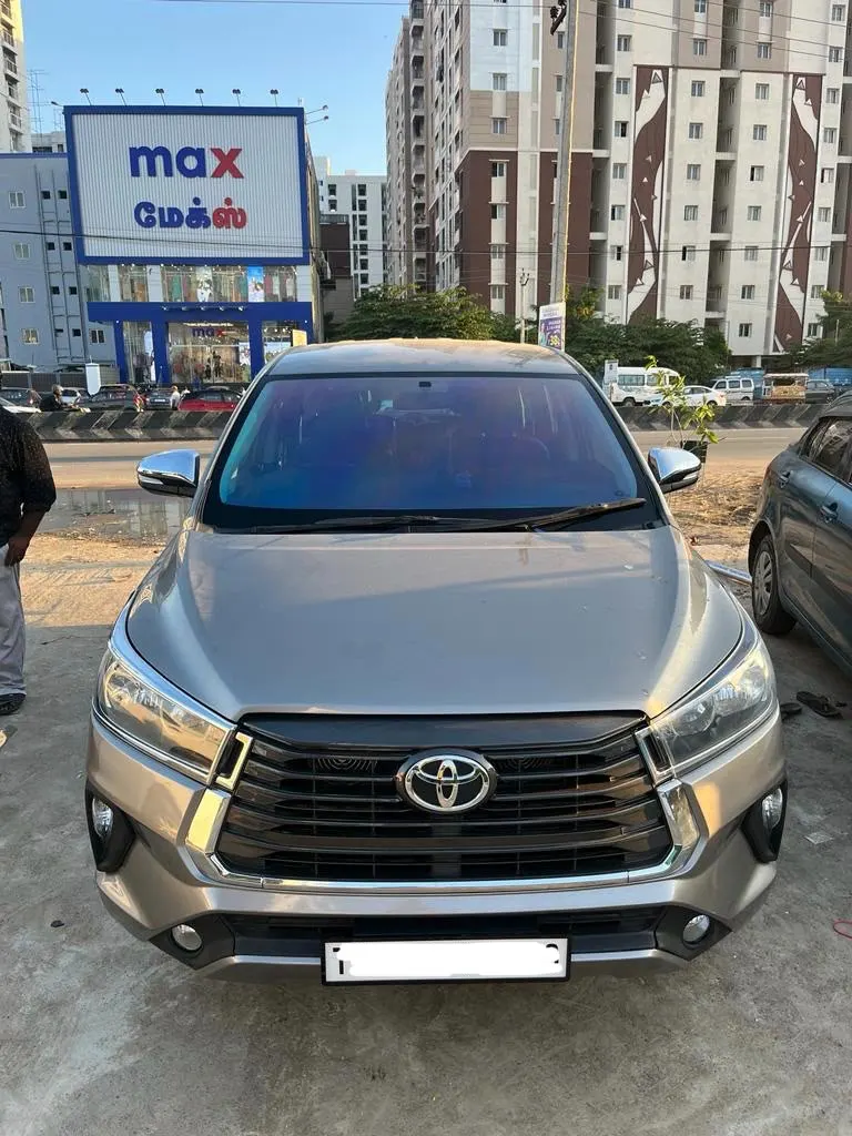Toyota Innova Crysta from the Sri Ram Cars fleet, Chennai